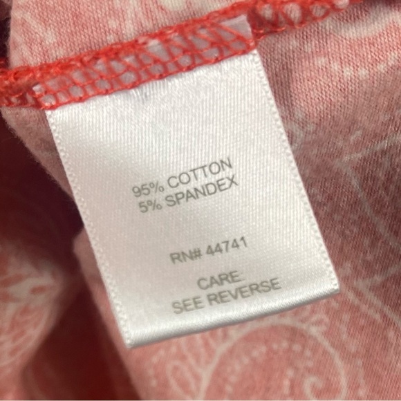 Alpine Design XL Boho Print Filigree Modest Boxy Tank Top Summer Vacation - Picture 4 of 6